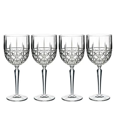 Marquis by Waterford Brady Crystalline Wine Goblet 443ml | Set of 4 Glasses