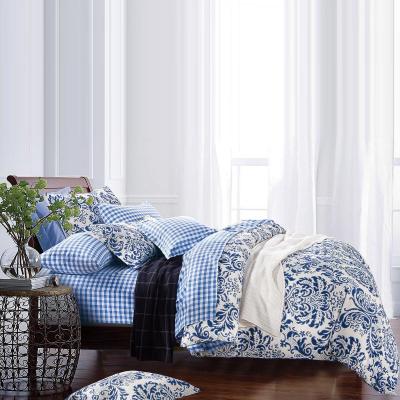 Boutique Collections A007 3pcs Bed Quilt Cover Set 100% Combed Cotton 