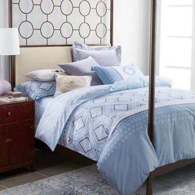 Boutique Collections A008 3pcs Bed Quilt Cover Set 100% Combed Cotton 