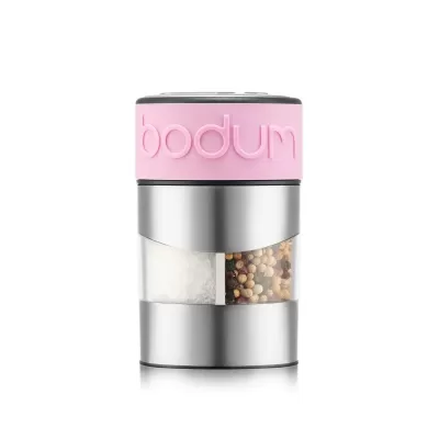 Bodum Twin Salt and Pepper Grinder | Pink