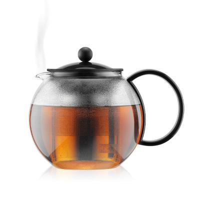 Bodum Assam Tea Press with Stainless Steel Filter Black | 1L