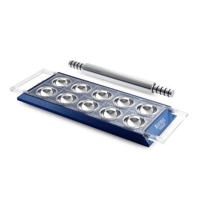 Marcato Ravioli Tablet w/Rolling Pin | Blue