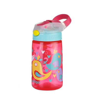 Contigo Gizmo Kids Drink Bottle Flip Autospout 420ml | Birds | Leak Proof