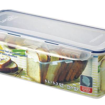 Lock & Lock Classic Rectangular Tall with Divider | 5L