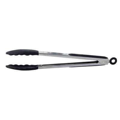 Cuisena Locking Tong with Silicone Head - 31cm