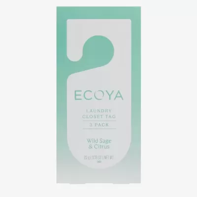 Ecoya Closet Tags | Wild Sage & Citrus