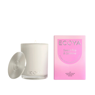Ecoya Madison Candle 400g | Sweet Pea & Jasmine