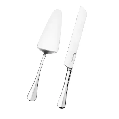 Stanley Rogers Baguette Cake Knife & Server Set | 2 Piece