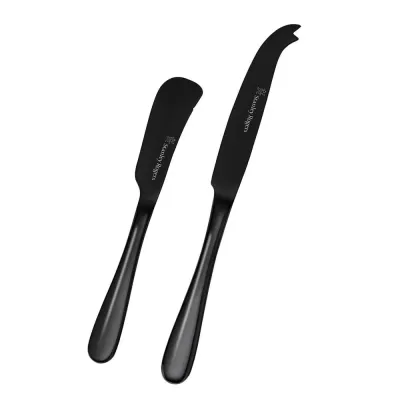 Stanley Rogers Albany Onyx Cheese Knives Set | 2 Piece