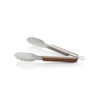 Stanley Rogers Premium Black Walnut Stainless Steel Tongs 23cm