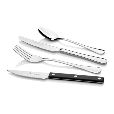 Stanley Rogers Manchester 50 Piece Set with Steak Knives  | Casual Setting for 10