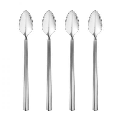 Georg Jensen Bernadotte Long Latte Spoon | 4 Piece