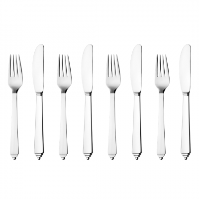 Georg Jensen Pyramid Dessert/Starter Set | 8 Piece