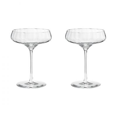 Georg Jensen Bernadotte Cocktail Coupe Glass 200ml | 2 Piece