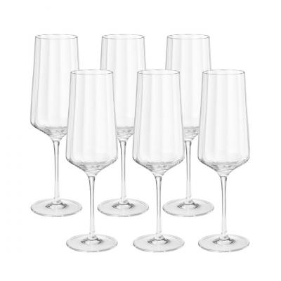 Georg Jensen Bernadotte Champagne Flute Glass 270ml | 6 Piece