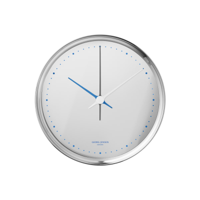 Georg Jensen Koppel Wall Clock 22cm | Stainless Steel