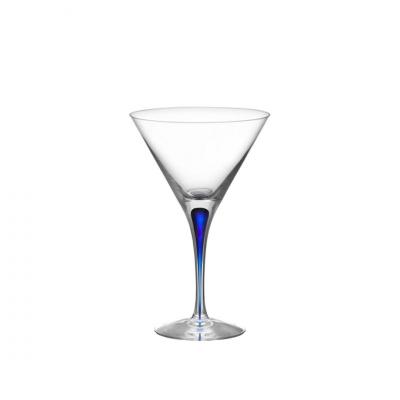 Orrefors Intermezzo Blue Martini Glass | 250ml