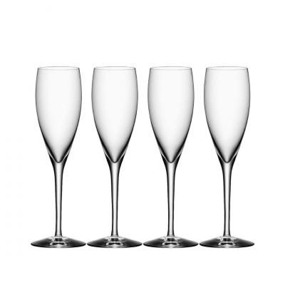 Orrefors More Champagne Glass 180ml | 4 Piece