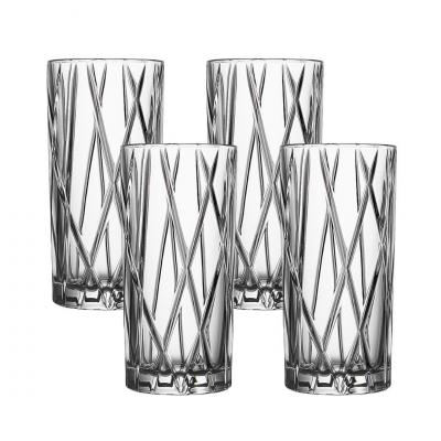 Orrefors City Highball Glass 370ml | 4 Piece
