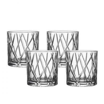 Orrefors City Double Old Fashioned Tumbler 340ml | 4 Piece