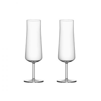 Orrefors Informal Champagne Glass 220ml | 2 Piece