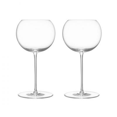Orrefors Geometry White Wine 520ml | 2 Piece