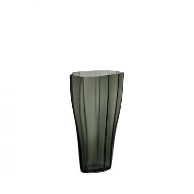 Orrefors Reed Vase Moss Green | 30cm