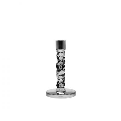 Orrefors Carat Candlestick Anthracite 18.3cm | 1 Piece