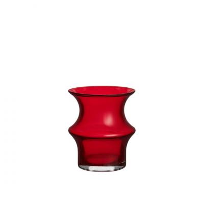 Kosta Boda Pagod Vase Red | 16.7cm