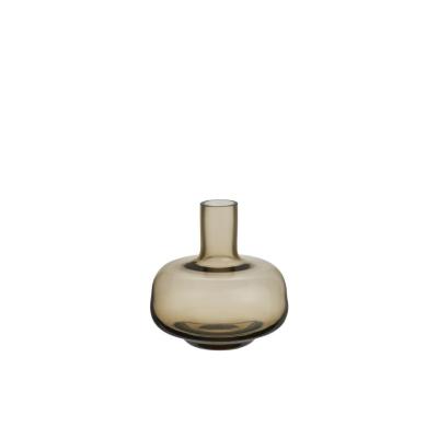 Kosta Boda Kappa Vase Brown | 9.8cm