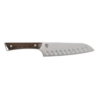 Shun Kanso Santoku Hollow Ground Knife 18cm | Rustic Look | Made In Japan