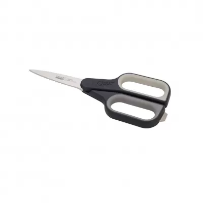 Joseph Joseph PlusCut Scissors with Integrated Box Cutter | Grey