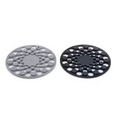 Joseph Joseph Spot-On Round Silicone Trivets Grey | 2 Piece