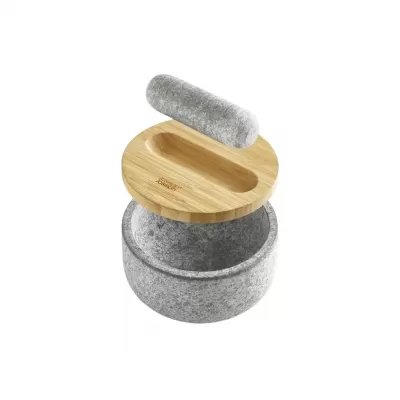 Joseph Joseph Dash Pestle & Mortar with Bamboo Lid