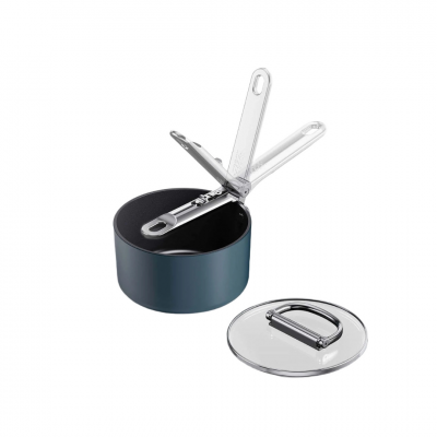 Joseph Joseph Space Nonstick Saucepan with Lid Midnight Blue | 19cm