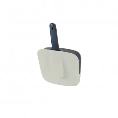 Joseph Joseph CleanTech Wall-Mounted Dustpan & Brush Set | Stone