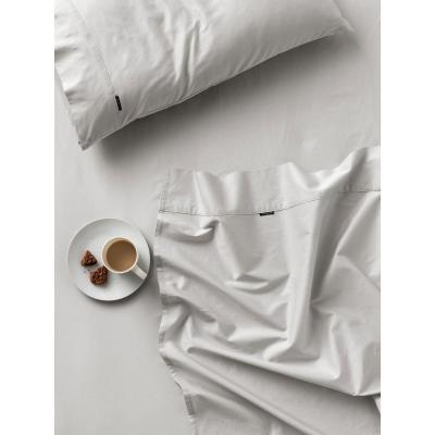 Linen House Augusta 500TC Cotton Sateen Sheet Set | Double | Grey