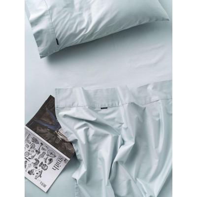 Linen House Augusta Fitted Sheet 50cm | King | Pale Blue