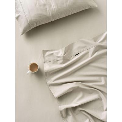 Linen House Augusta Fitted Sheet 50cm | King | Taupe