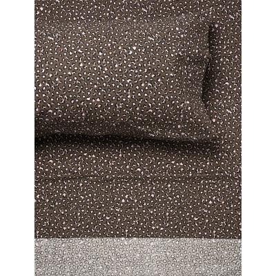 Linen House Goldie Sheet Set | Queen | Timber 