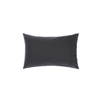 Linen House Nara Standard Pillowcase | Charcoal