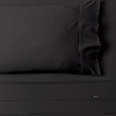 Linen House Nara Bamboo Cotton 400TC Sheet Set | Double | Charcoal