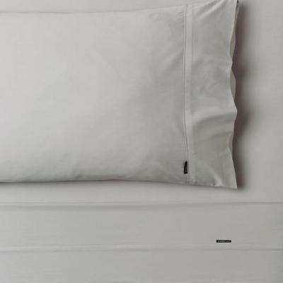 Linen House Nara Bamboo Cotton 400TC Sheet Set | Double | Silver