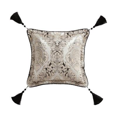 Davinci Monarch Pewter Square Cushion | 45x45cm