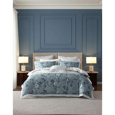 Private Collection Liyana Blue Quilt Cover Set | King Bed