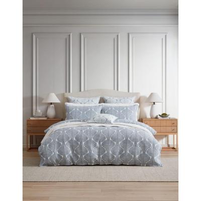 Private Collection Monsera Chambray Quilt Cover Set | King Bed