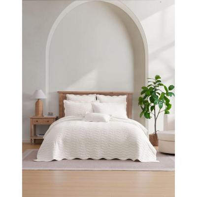 Private Collection Indiana Ivory Coverlet | Queen/King Bed