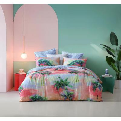Logan & Mason Coconut Grove Multi Quilt Cover Set | King Bed