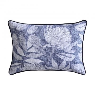 Logan & Mason Hastings Blue Long Filled Cushion | 30x50cm