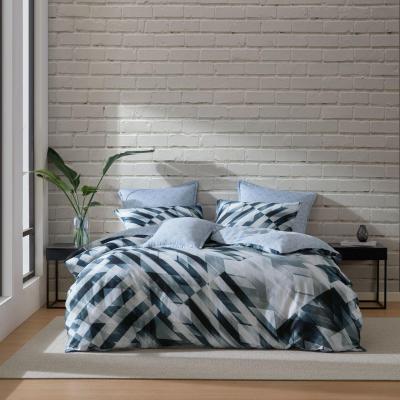 Logan & Mason Soren Ink Quilt Cover Set | King Bed